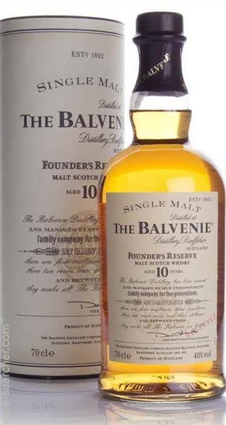 The Balvenie Founder's Reserve 10 Year Old Single Malt Scotch
