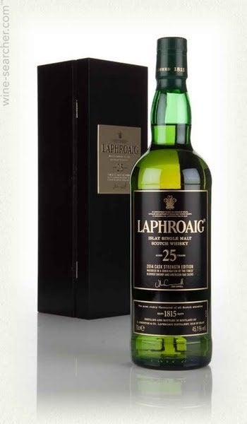 2015 Laphroaig Cask Strength 25 Year Old Single Malt Scotch Whisky