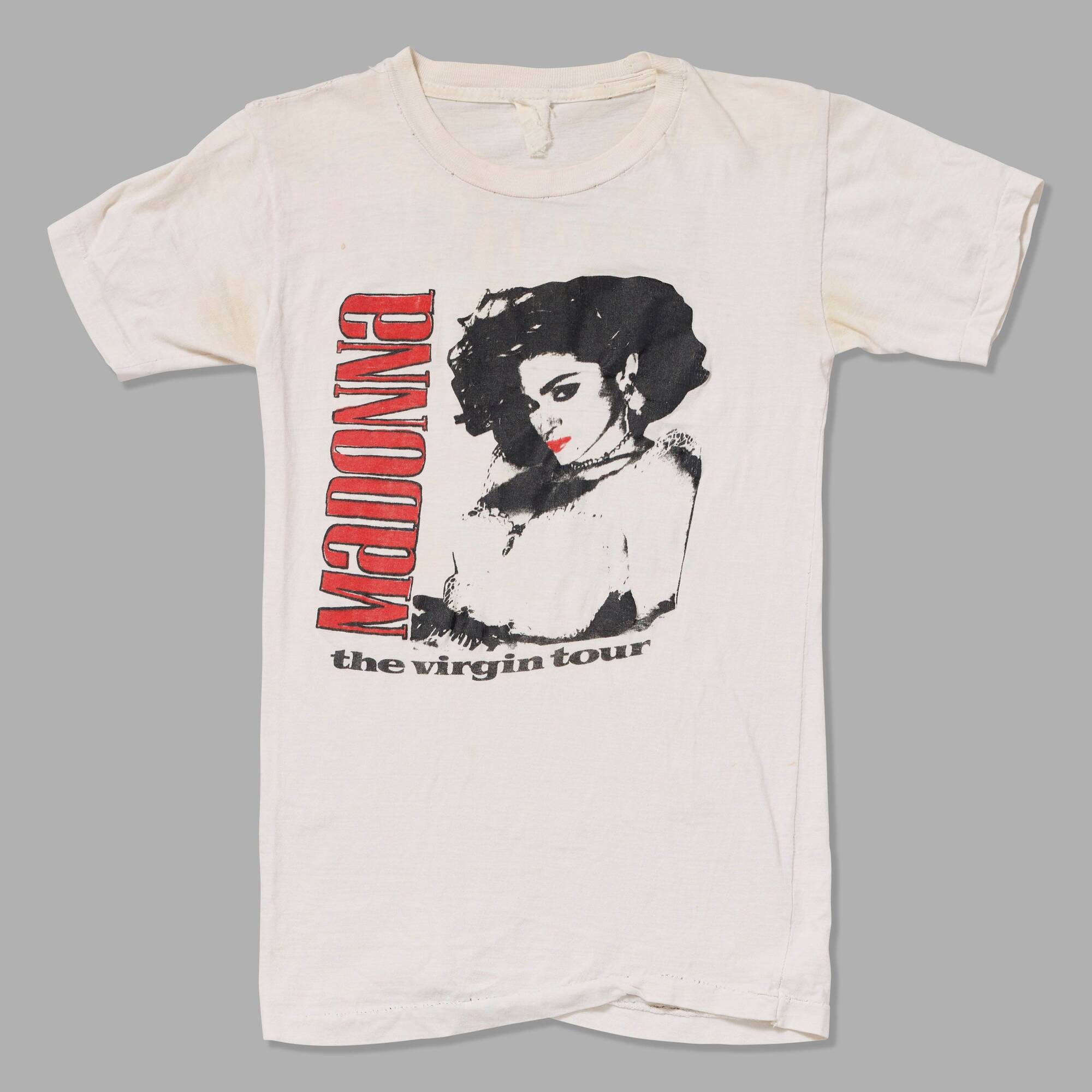 138: MADONNA, The Virgin Tour 1985 US tour vintage t-shirt