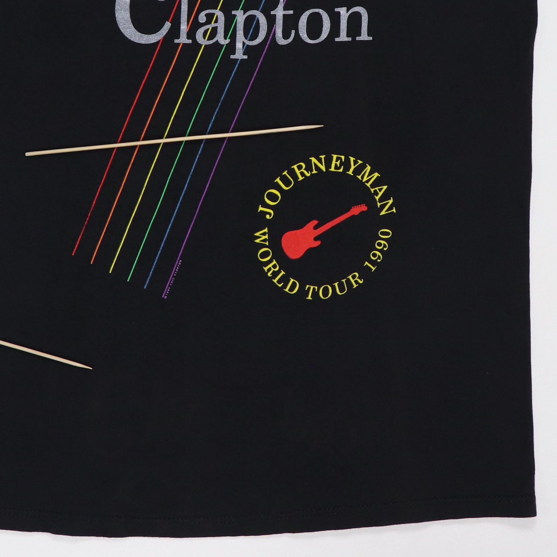 ERIC CLAPTON JOURNEYMAN TOUR 1990 Tシャツ L ERIC CLAPTON