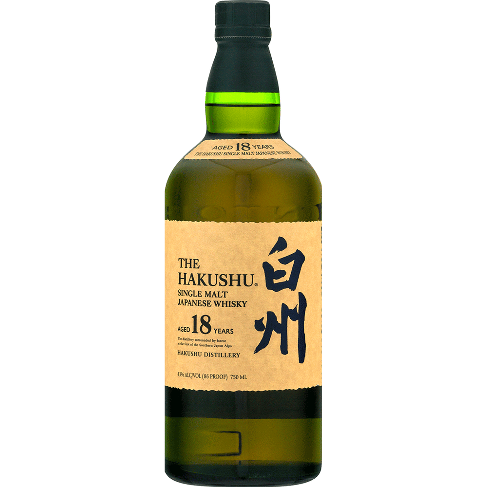 Hakushu Single Malt Japanese Whiskey 18 Year | Total Wine & More