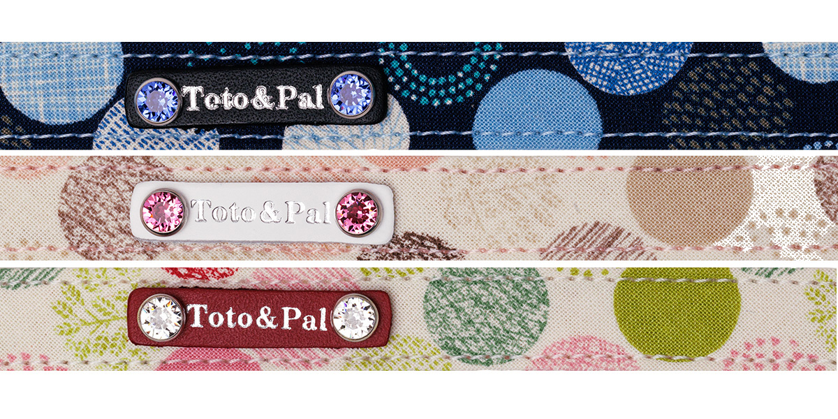 ciiron ドット柄 ハーネス・リードセット 購入 一度だけ着用 ciiron 柄