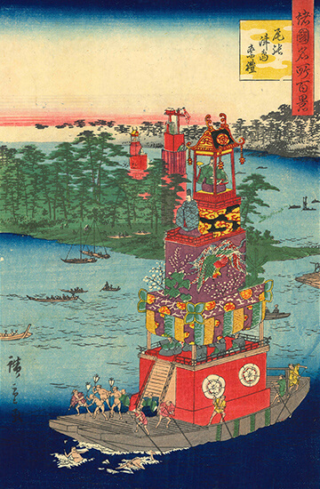 HIRO YAMAGATA シルクスクリーン厳島神社鳥居 日本のエッセンス宮島