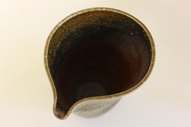 永末隆平作 備前焼 片口銚子 備前焼陶吉は人間国宝作品から現代作品