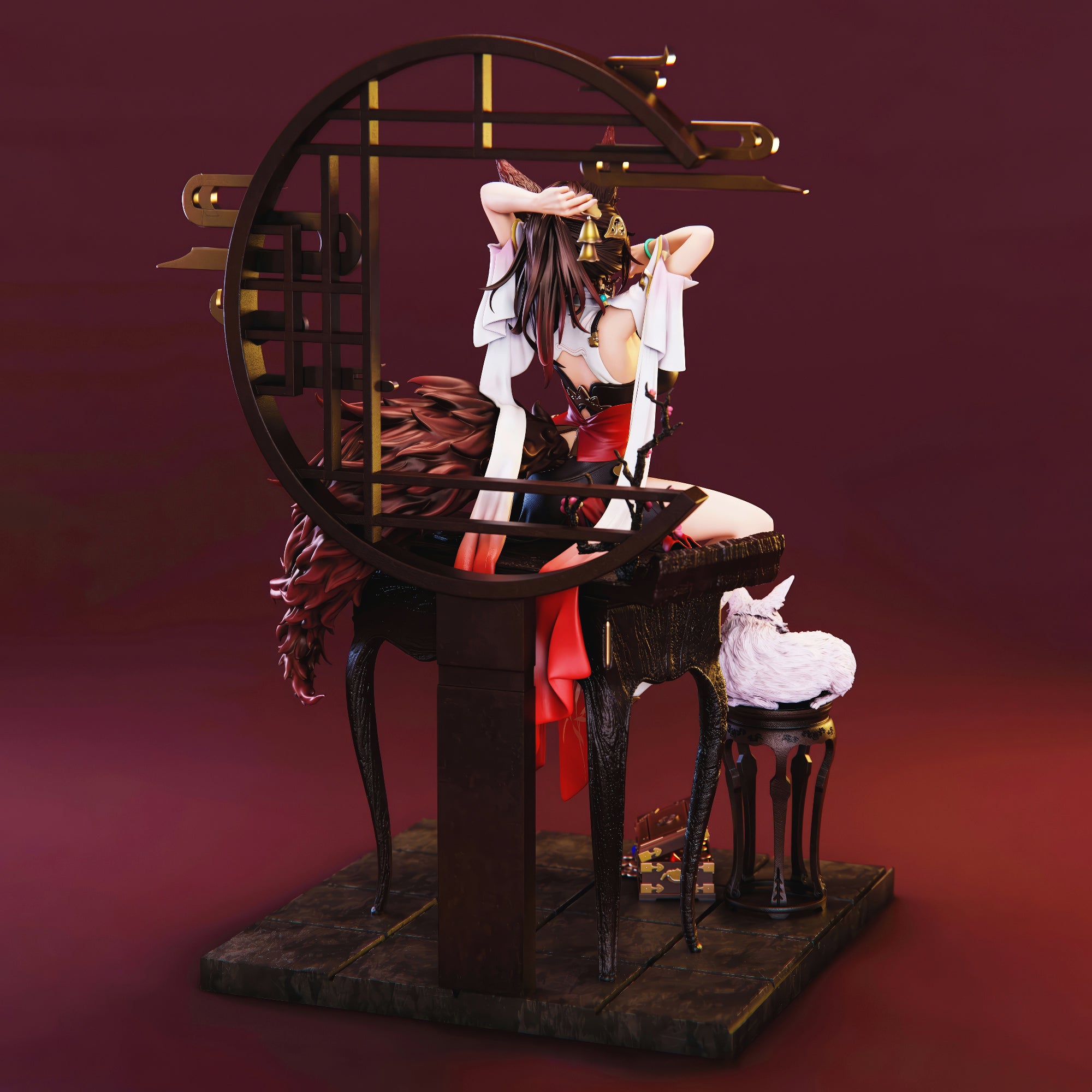 崩壊:スターレイル 停雲 1/6スケール 塗装済み完成品フィギュア – 東方人形