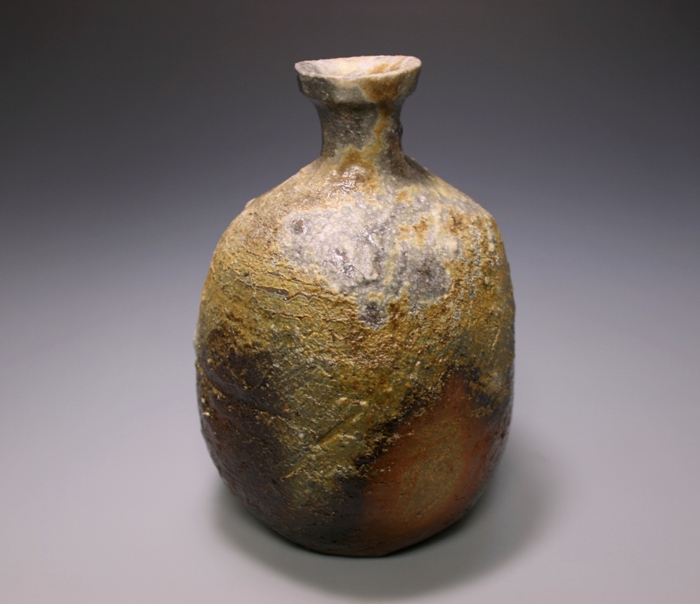 池西 剛 備前徳利 共箱