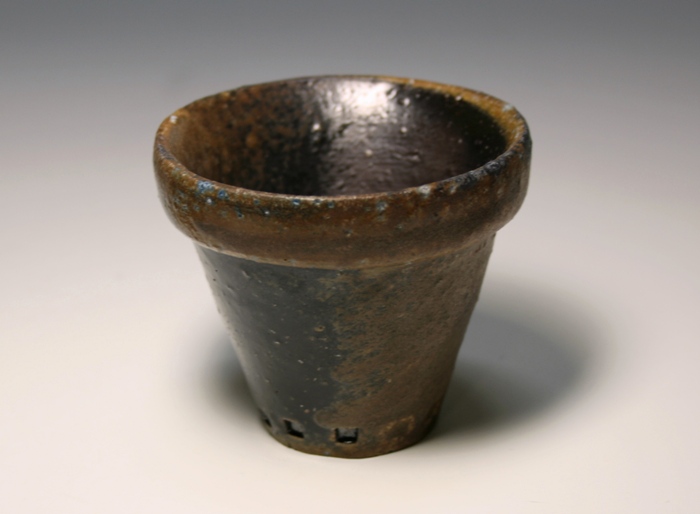 ☆1円 美品 伊勢崎晃一郎 備前 ぐい呑 共箱・共布付き/陶器/酒器/