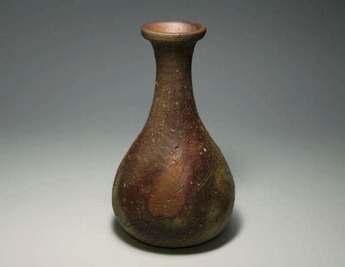 備前焼 金重有邦 鶴首 徳利 酒器 備前焼 金重有邦 鶴首 徳利 酒器