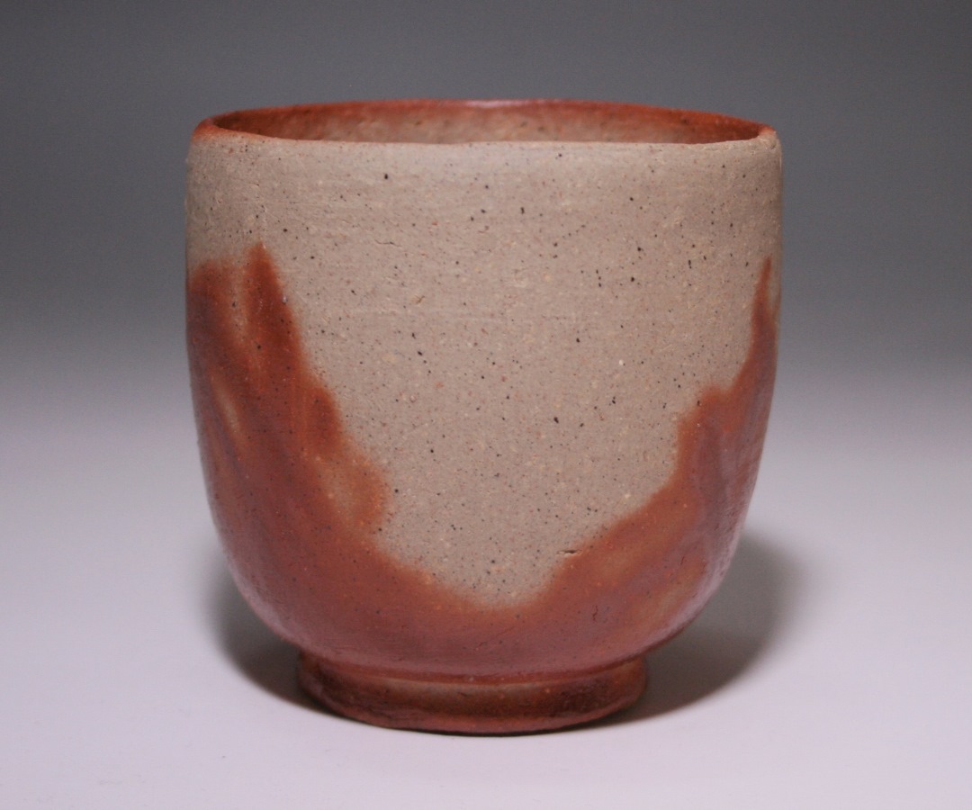 森陶岳 作 備前久゛いのミ（平成2年寒風大窯） 森陶岳作備前久゛いの