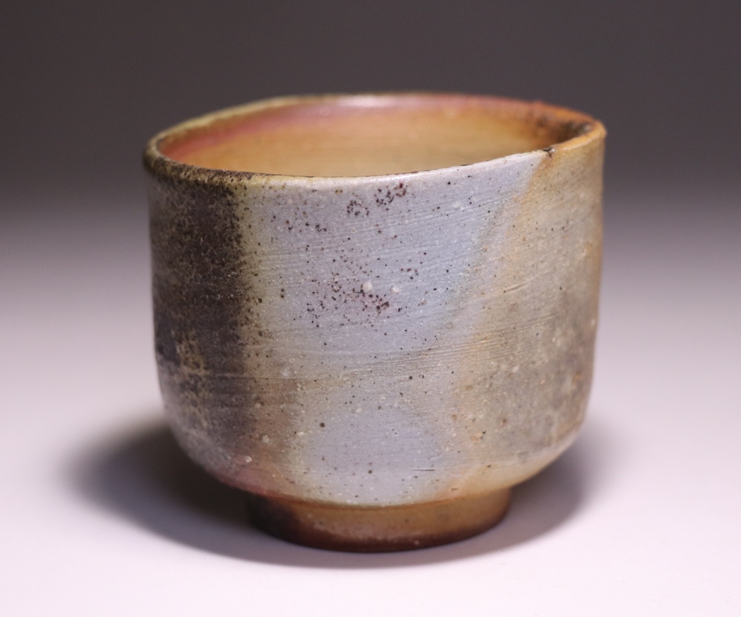 備前焼人間国宝長男 岡山県無形文化財 山本雄一本人作 盛皿長皿 飾り皿