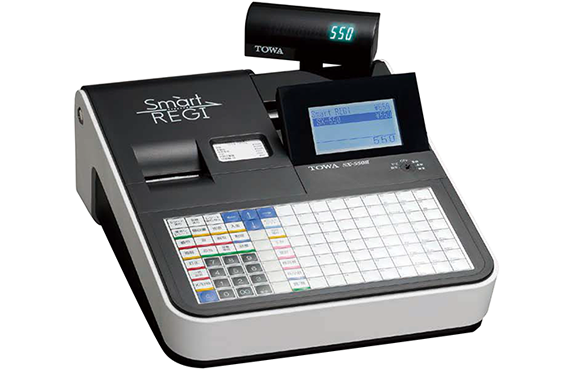 TOWA SX-150H レジスター 鍵付き ロール紙×5束 TOWA SX-150H