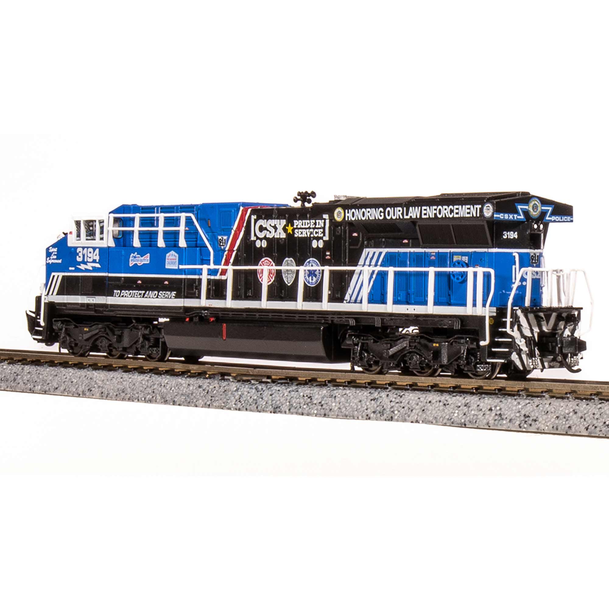 Broadway Limited Imports N GE ES44AC Locomotive, Pride in Service