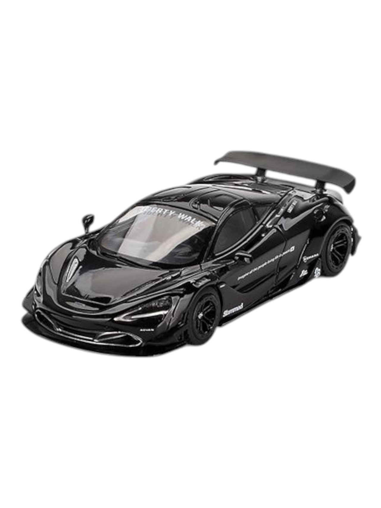 Mini GT Mclaren 720S LB Works (Black) Code-777 1:64 Scale – Toy