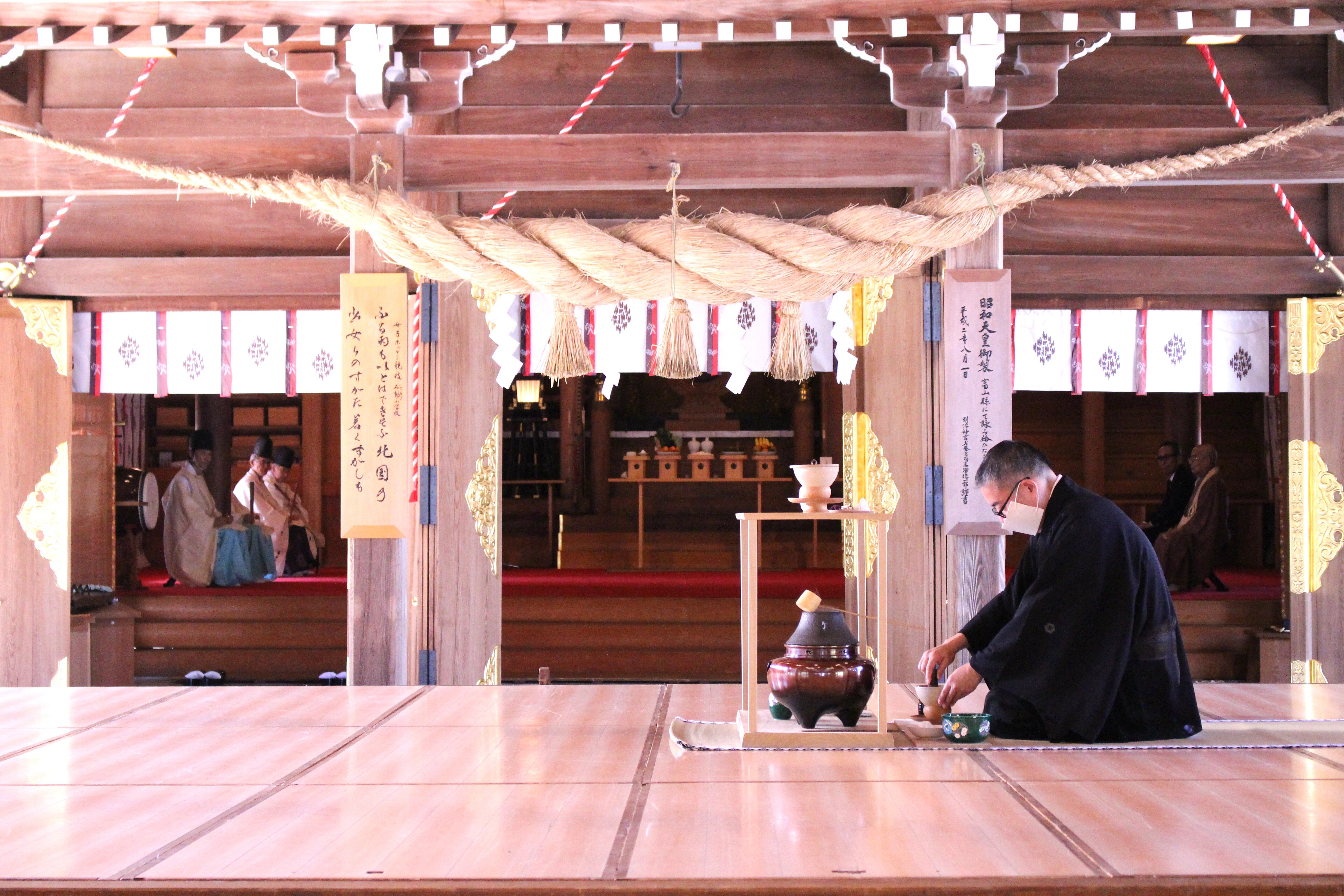 第四十二回表千家献茶式のご報告｜新着情報｜富山縣護國神社