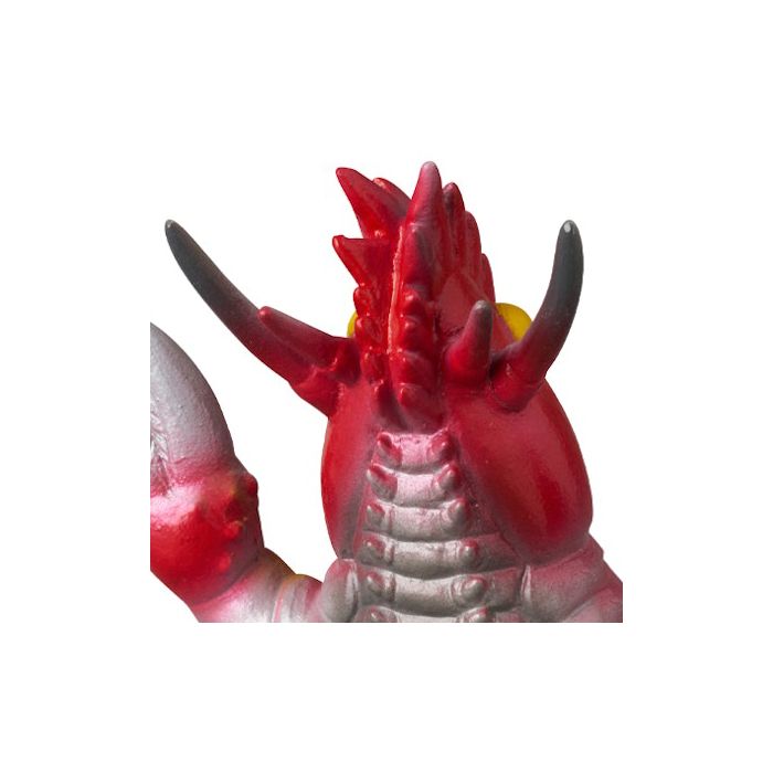 Silver Hakaider Sofubi Set with Mini Shrimp by Medicom sofvi soft