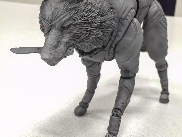 Play Arts Kai D.D. The Wolf from Metal Gear Solid V - The Toyark