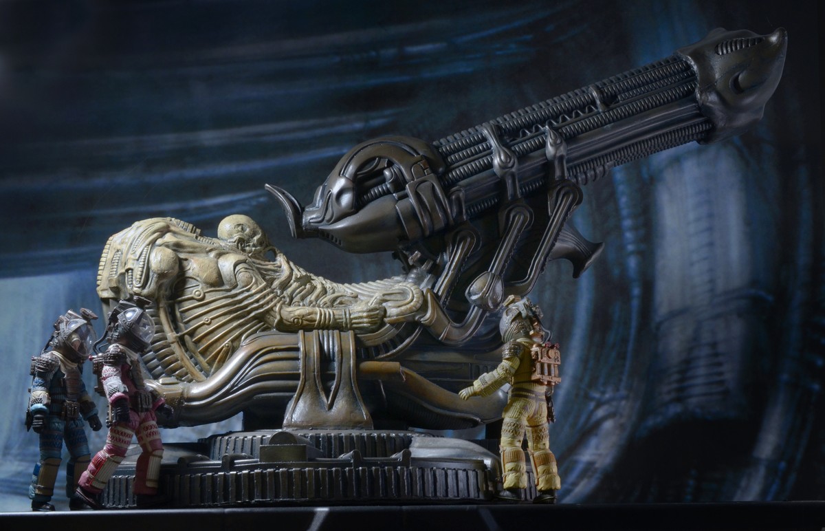 NECA Teasing Alien Space Jockey 7-Inch Scale Release - The Toyark