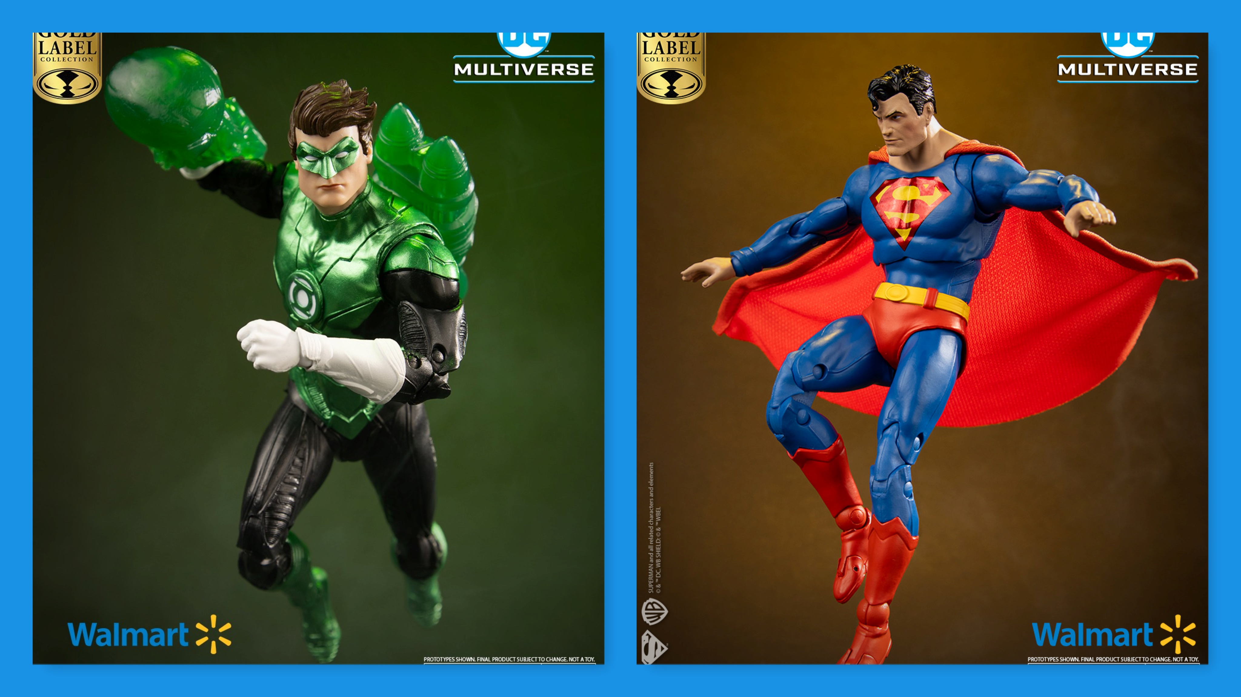 DC Multiverse Walmart Exclusive Green Lantern and Superman - The