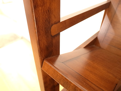 豊岡クラフト 木製 2段本棚 キャスター付き ライトブラウン 豊岡