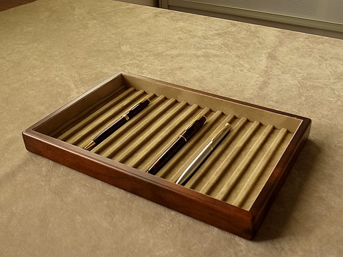 ドドド 豊岡クラフト ペントレー➕蓋 15本用 ペントレイ（かぶせ蓋付き