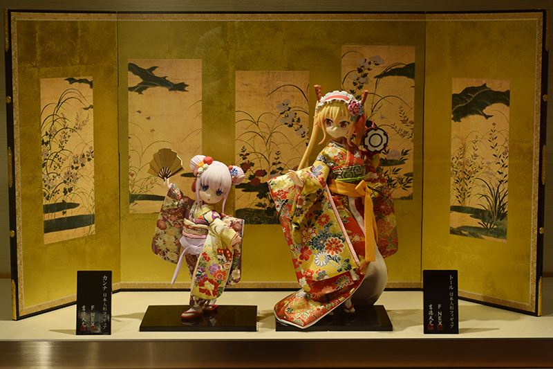 吉德×F:NEX 展 日本人形フィギュア − その歩み」7月27日まで開催中