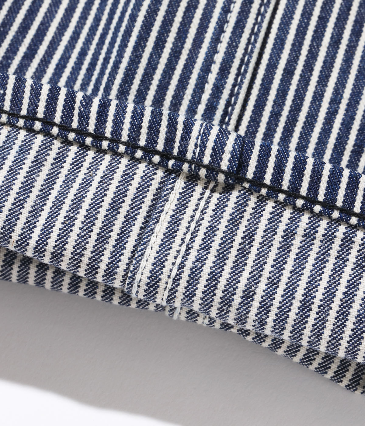 Lot No. HD42457 / HEADLIGHT 11oz. HICKORY STRIPE DUNGAREES - SUGAR