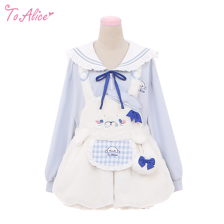 柚子シリーズ 白セーラー ミッドナイトブルー 【公式通販】