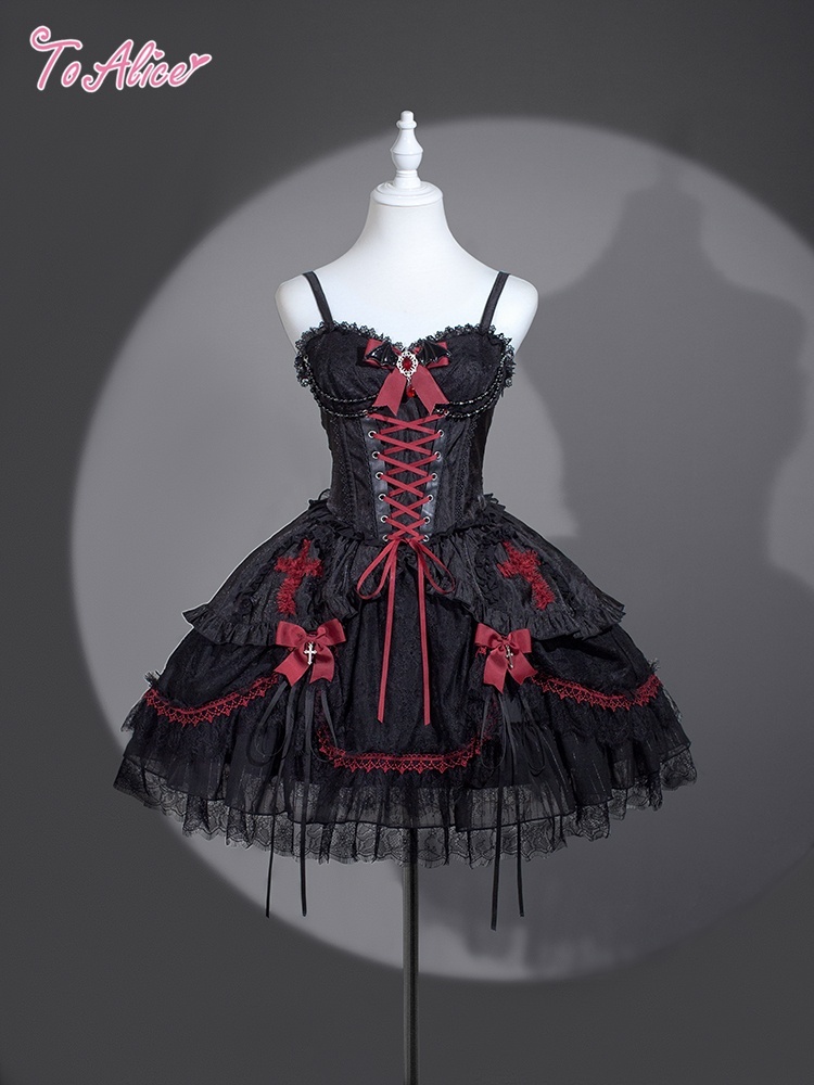 BlackShamrock】F178デビル×クロスコルセット風ドレス - To Alice