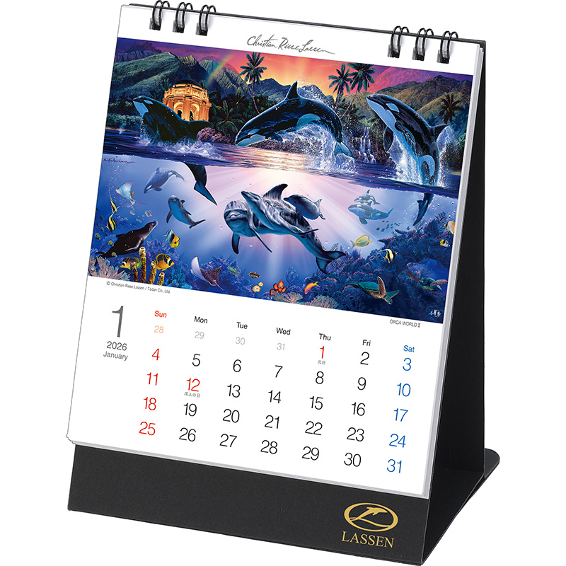 卓上T・クリスチャン・リース・ラッセン（2026年版）｜株式会社トーダン