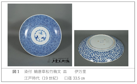 学芸の小部屋 17世紀末期以降の上絵の青と緑 -戸栗美術館-