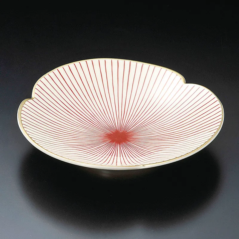 古伊万里 色絵大鉢3個セット『ドラゴン&鶴』江戸〜明治 アンティーク