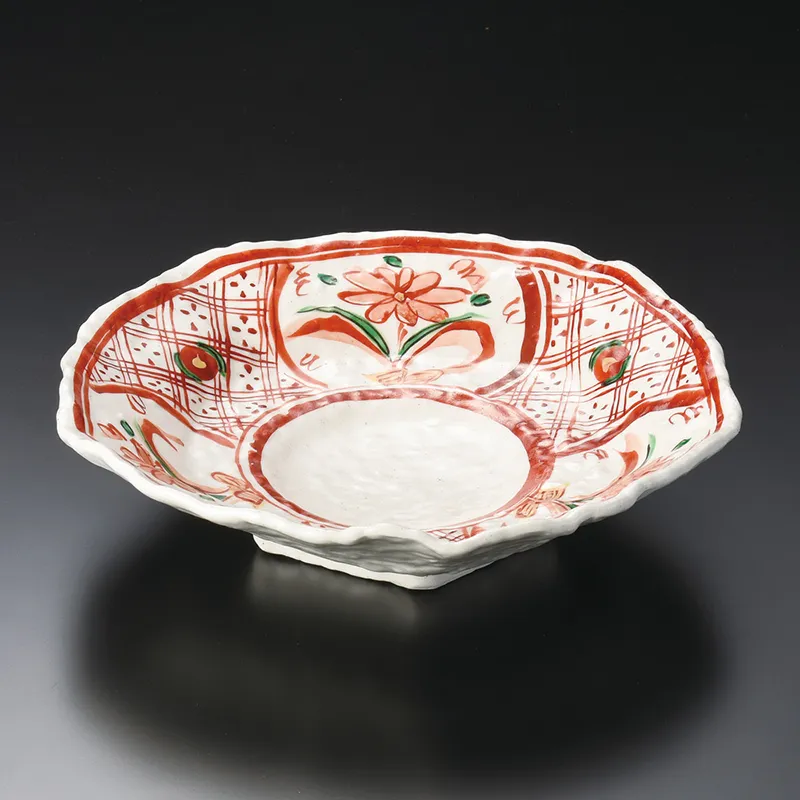 赤絵8.0鉢(和食器,鉢もの,大鉢)|食器通販の陶磁庵
