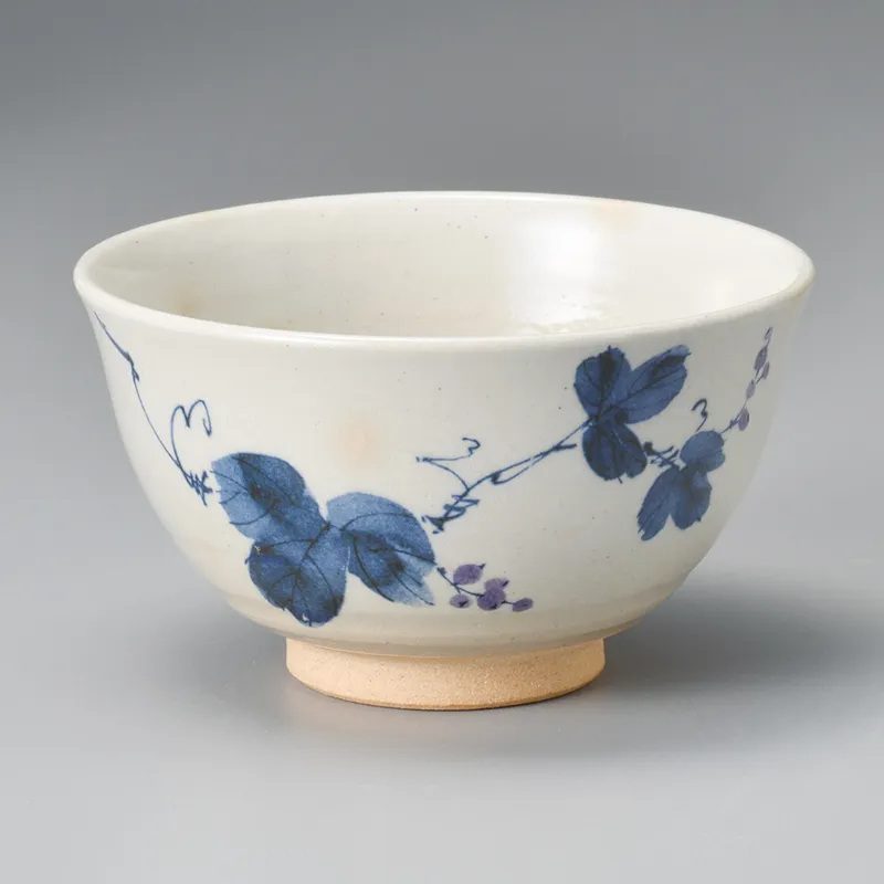 御本手秋桜花茶盌（木）菊陶作(抹茶碗)|食器通販の陶磁庵