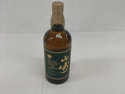 サントリー ウイスキー 山崎10年 グリーンラベル を買い取りしました