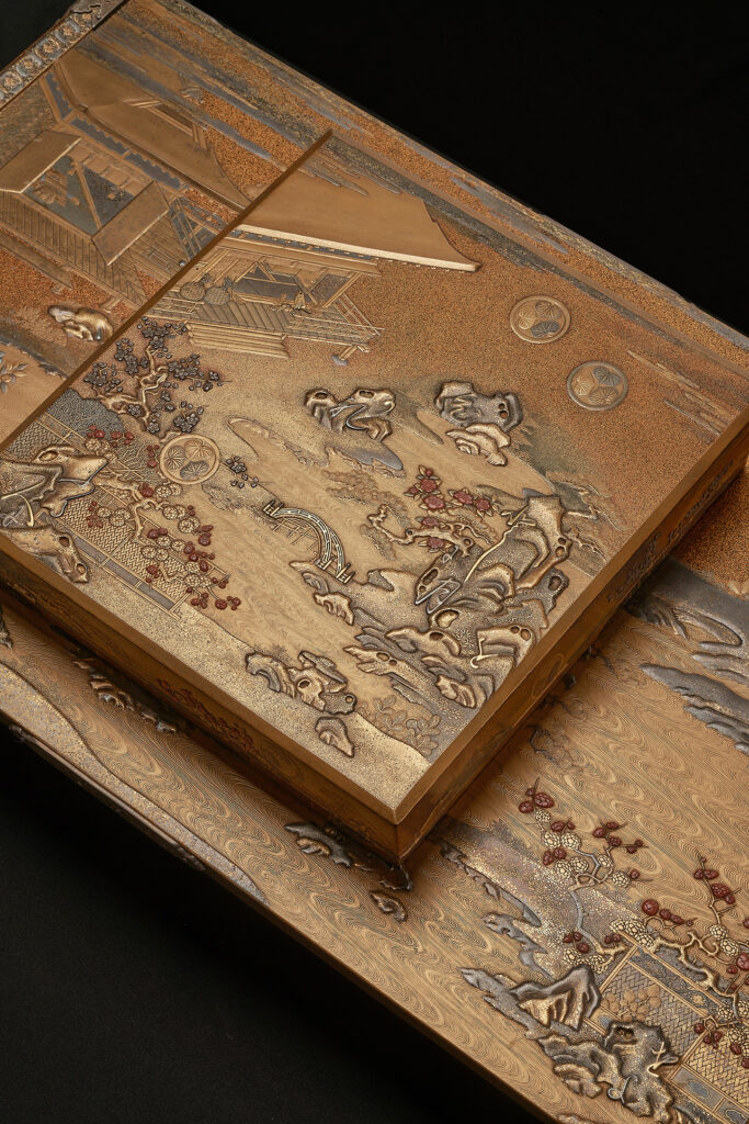 初音蒔絵文台・硯箱 - 国宝 - 名古屋・徳川美術館 | The Tokugawa Art