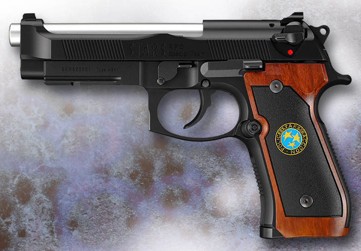 東京マルイ M92F バイオ サムライエッジ 予備マグ付 ガスブロ クローム