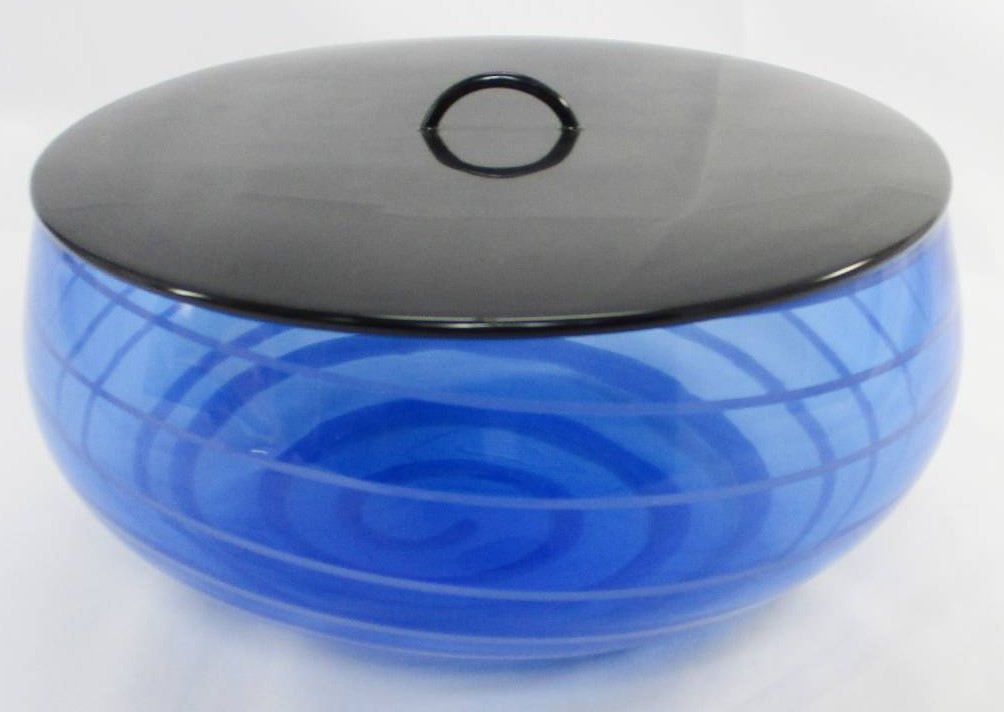 R8水指『山本曠作』『クリスタル硝子』『切子水指』共箱茶道具ガラス工芸