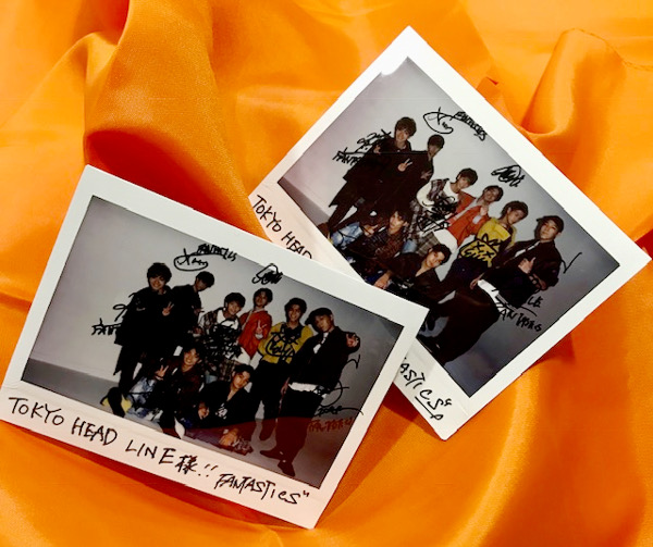 FANTASTICS from EXILE TRIBEサイン入り直筆サイン入りチェキを2名に