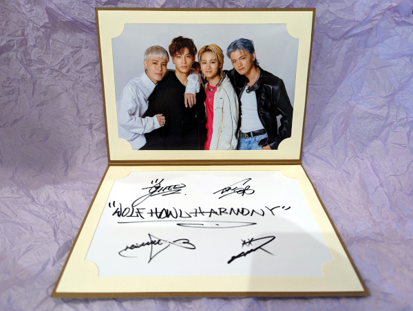 プレゼント】WOLF HOWL HARMONY 直筆サイン入りフォトカード1名様に