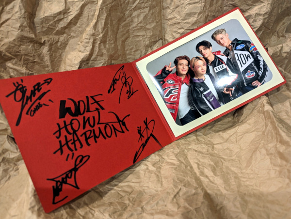 WOLF HOWL HARMONY サイン プレゼント】WOLF HOWL HARMONYの直筆サイン
