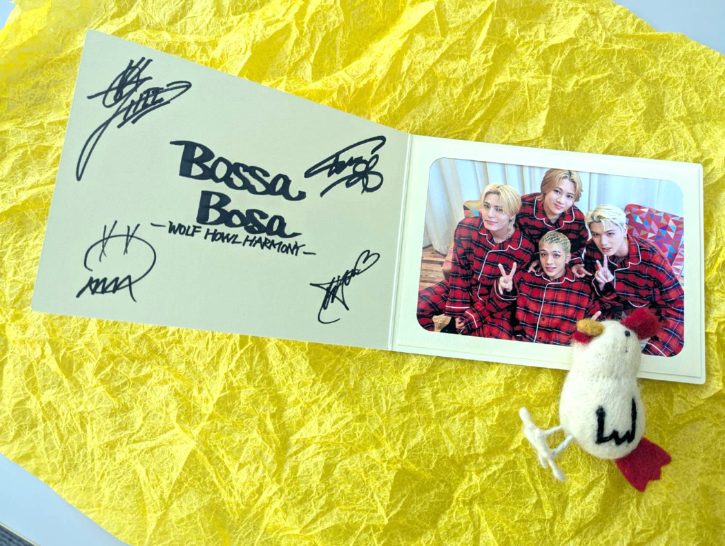 プレゼント】WOLF HOWL HARMONYの直筆サイン入りフォトカード1名様に