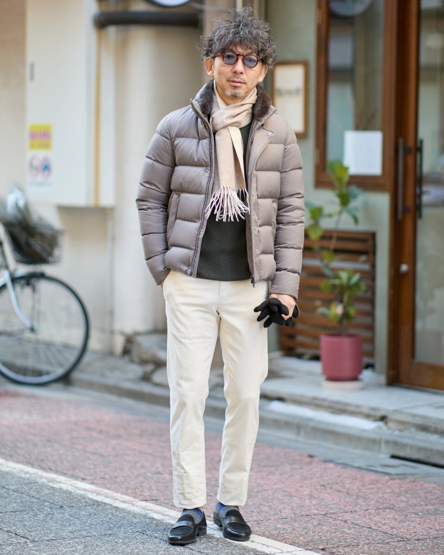 POLAR TECH スタンドカラーダウンジャケット【Herno】｜Herno（ヘルノ