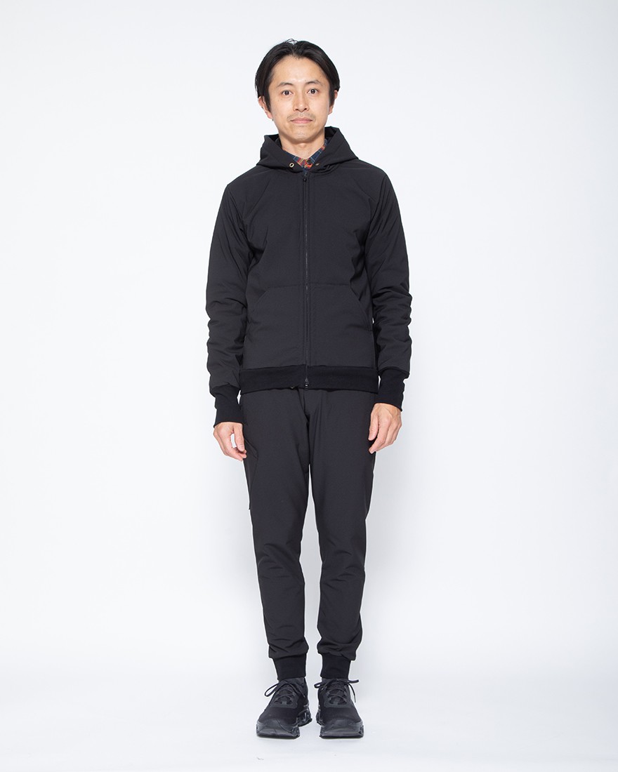 サイクリングジップパーカー【鬼起毛フーディ/2254】｜rin project