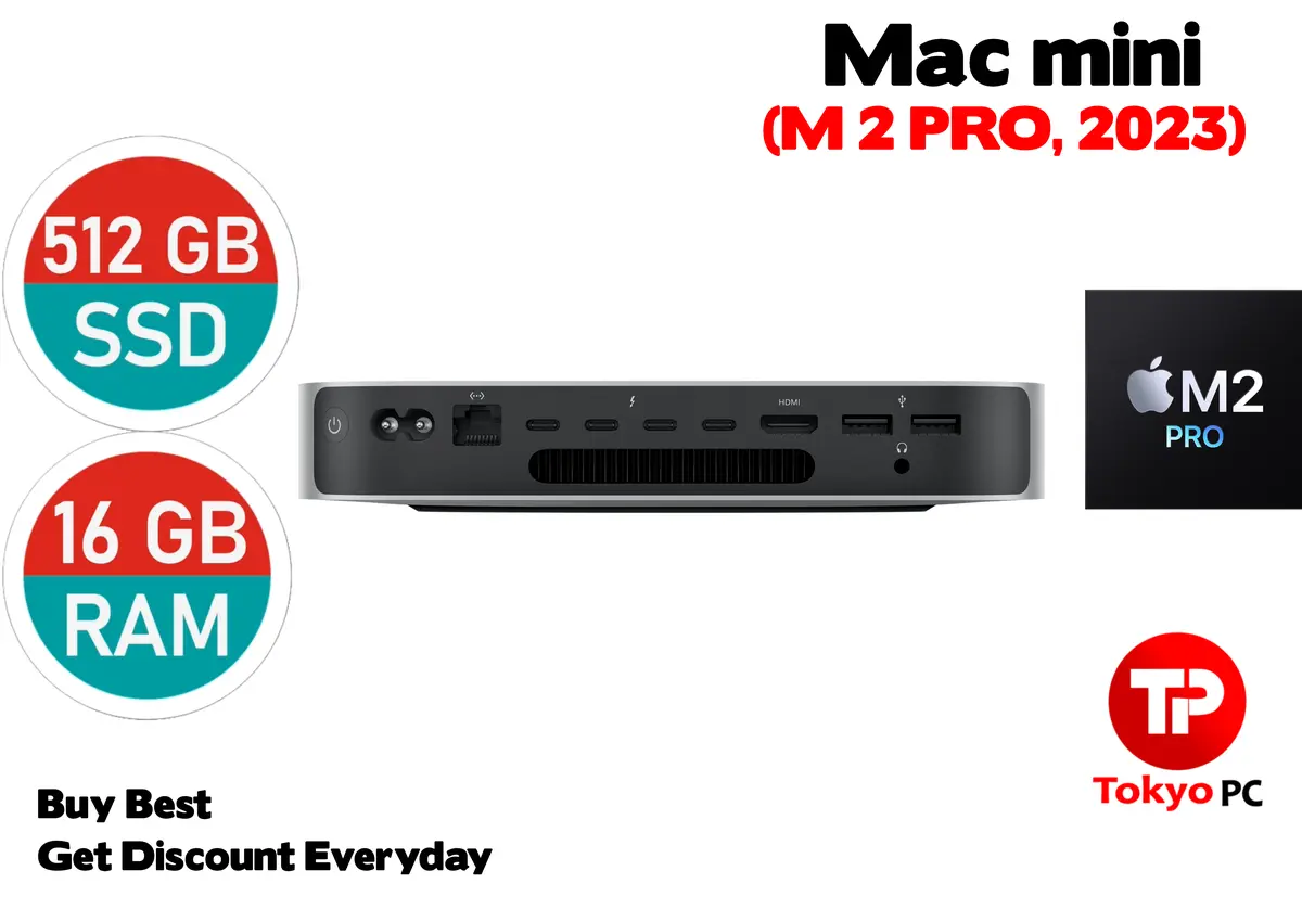 Mac mini M2Pro メモリ16GB SSD512GB MNH73J/A Mac mini M2Pro メモリ