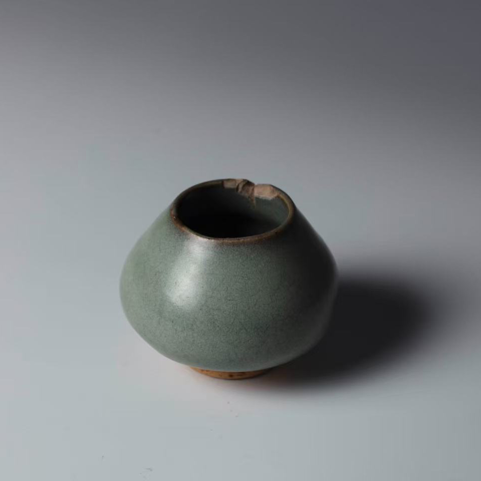 元時代 鈞窯 窯変釉 鶏心罐 中国古陶磁 中国美術 鈞