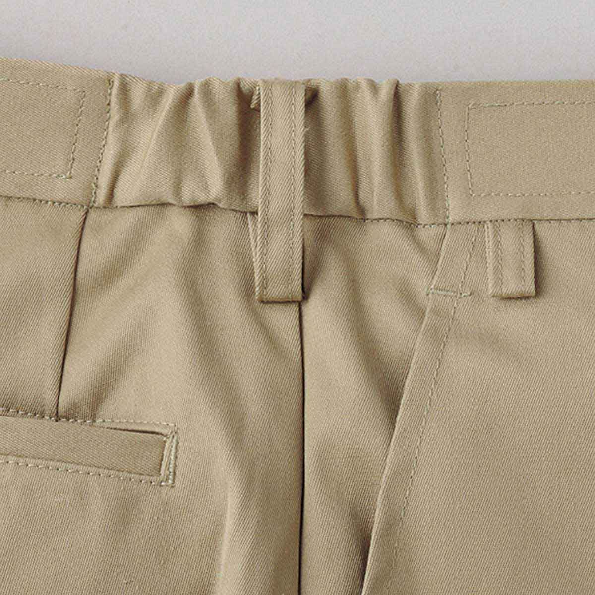 品番： CR570 】 メンズ チノパンツ 介護士 ウエスト両脇ゴム 股下