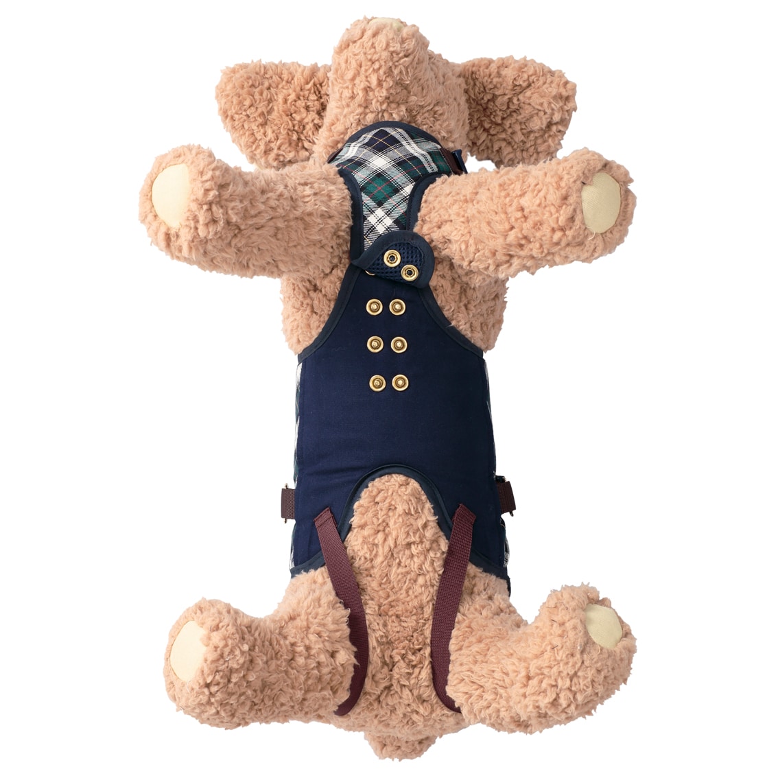 小型犬用 緑チェック | 歩行補助ハーネス LaLaWalk