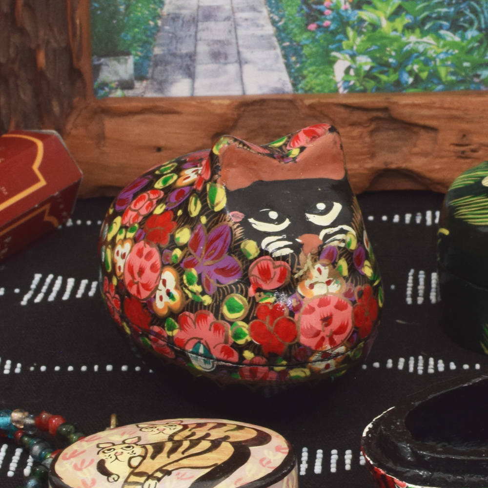 ペーパーマッシュBOX L | トモ・コーポレーション｜世界の民芸雑貨卸