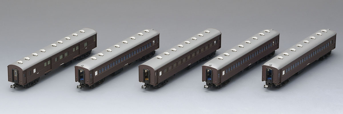 国鉄 旧型客車(宗谷本線普通列車)セット｜製品情報｜製品検索｜鉄道