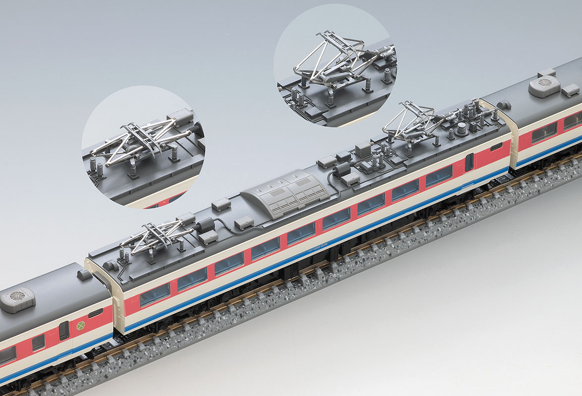 JR489系特急電車(白山)基本セット+増結セット TOMIX】JR489系特急電車